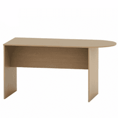 KONDELA Zasedací stůl s obloukem 150, buk, TEMPO ASISTENT 2 NEW 022