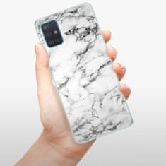 iSaprio Silikonové pouzdro - White Marble 01 pro Samsung Galaxy A51