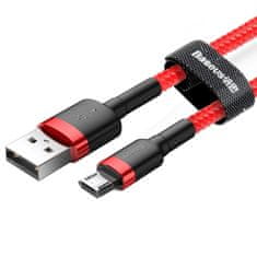 BASEUS Cafule kabel USB / micro USB QC 3.0 1m, červený
