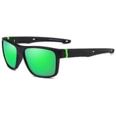 KDEAM Oxford 3 sluneční brýle, Black / Green