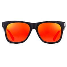 KDEAM Eastpoint 1 sluneční brýle, Black / Red