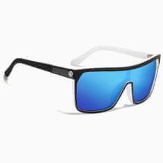KDEAM Stockton 2 sluneční brýle, Black & White / Blue