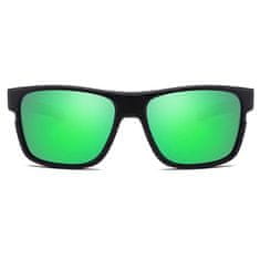 KDEAM Oxford 3 sluneční brýle, Black / Green
