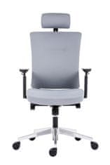 Antares Kancelářská židle NEXT ALL UPD šedá čalouněná