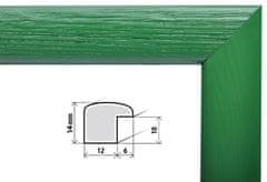 ZEP Rámeček zelené dřevo 10x15