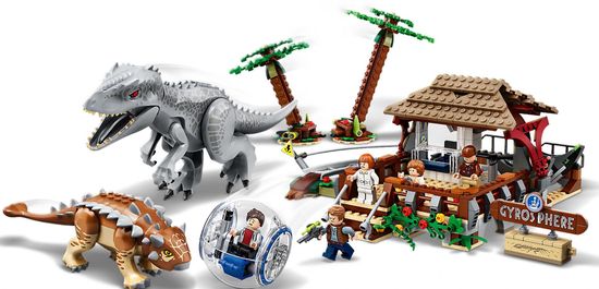 LEGO Jurassic World 75941 Indominus rex vs. ankylosaurus