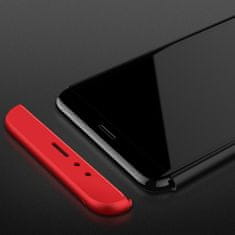GKK 360 Full Body plastové pouzdro na Huawei Honor 7X, červené
