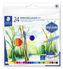 Staedtler Akvarelové pastelky Design Journey, 24 barev, sada, šestihranné