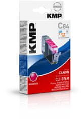 KMP Canon CLI-526M (Canon CLI 526 M) červený inkoust pro tiskárny Canon