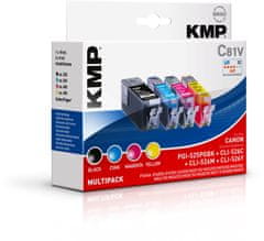 KMP Canon PGI-525 + CLI-526 Multipack (Canon PGI-525 + CLI 526 Multipack) sada inkoustů pro tiskárny Canon