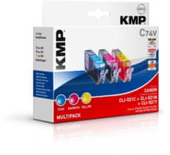 KMP Canon CLI-521 Multipack (Canon CLI 521 Multipack) sada inkoustů pro tiskárny Canon