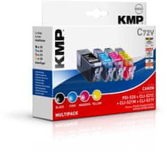 KMP Canon PGI-520 + CLI-521 Multipack (Canon PGI-520 + CLI 521 Multipack) sada inkoustů pro tiskárny Canon