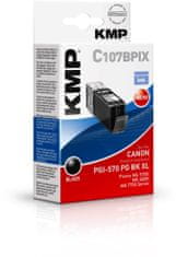 KMP Canon PGI-570PGBK XL (Canon PGI-570 PGBK XL) černý inkoust pro tiskárny Canon
