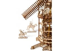 UGEARS 3D pohyblivé mechanické puzzle ze dřeva Větrný mlýn