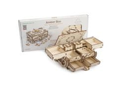 UGEARS 3D mechanické puzzle Amber Box 189 součástí