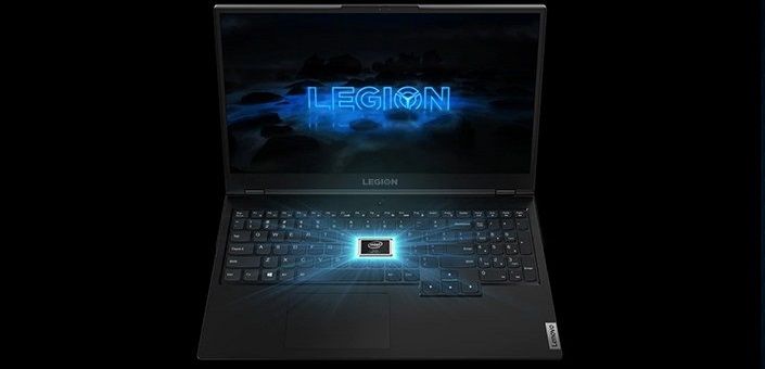 Herní notebook Lenovo Legion 5-15IMH05H (81Y600H4CK) Intel Core i5-10300H samostatná grafická karta NVIDIA GeForce RAM DDR4 rychlý disk SSD