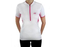 Wista Cyklistický dres WISTA dámský bílá/růžová S