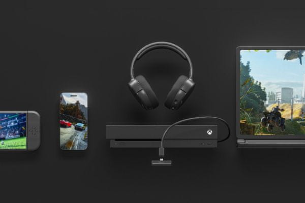 Fejhallgató SteelSeries Arctis 1 Wireless for Xbox One, fekete (61514) nintendo switch android gaming utazásra tiszta hangzás, magas hangok, gamer headset, kényelem, minőség