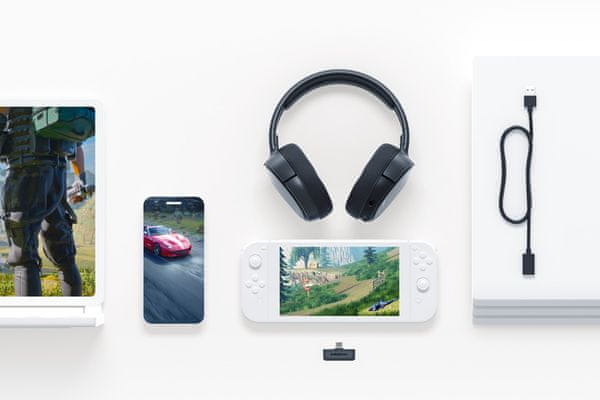 Fejhallgató SteelSeries Arctis 1 Wireless for PS4, fekete (61513) nintendo switch android gaming utazásra tiszta hangzás, magas hangok, gamer headset, kényelem, minőség