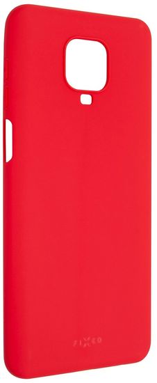 FIXED Zadní pogumovaný kryt Story pro Xiaomi Redmi Note 9 Pro, červený FIXST-531-RD