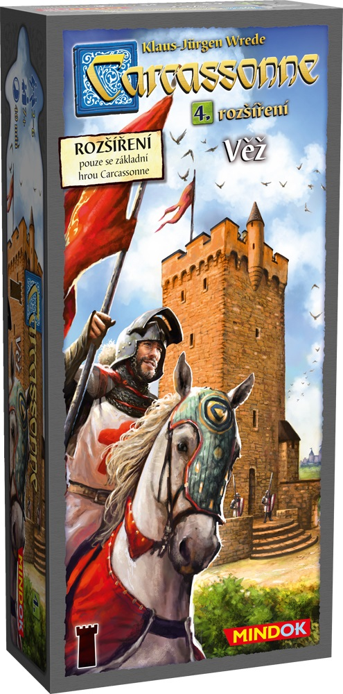 Mindok Carcassonne - rozšíření 4 (Věž)