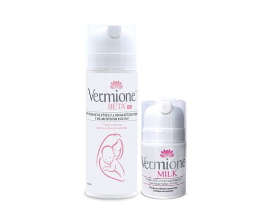 Vermione Balíček Pro děti na ekzém - pokračovací péče XXL Beta 150 ml + Milk 150 ml