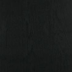 Vidaxl Samolepící tapety na dveře 2 ks tmavé dřevo 210 x 90 cm PVC