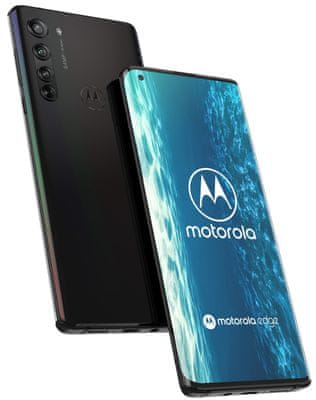 Motorola Edge, čtyřnásobný fotoaparát, ultraširokoúhlý, teleobjektiv, TOF, velký OLED displej, 90 Hz, HDR10, výkonný procesor, velká výdrž baterie, rychlé nabíjení