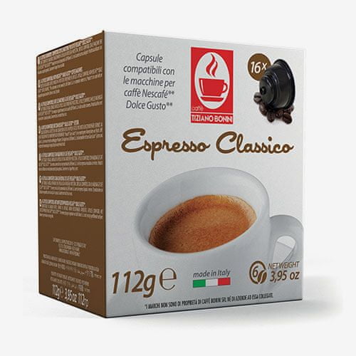 Levně Tiziano Bonini Classico kapsle pro kávovary Dolce Gusto 16 ks
