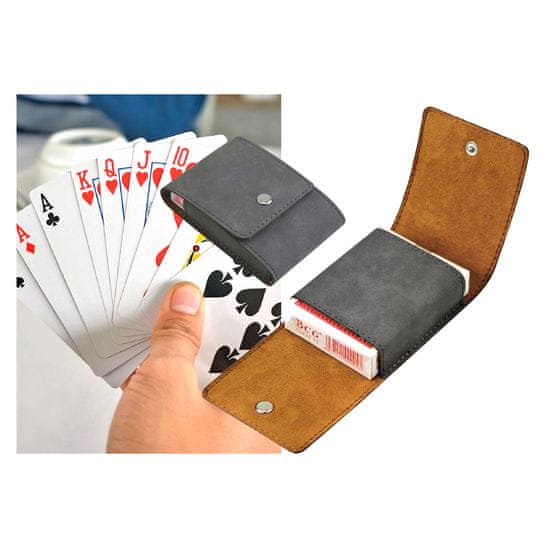 Hrací karty v elegantním pouzdře - 54 karet