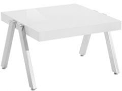 Danish Style Konferenční stolek Sera, 66 cm, bílá