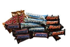 Mars , Snickers, Twix, Bounty 4x5ks