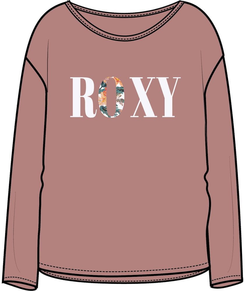Roxy Dětské triko s dlouhým rukávem The Oneb G Tees Mkm0 XS růžová