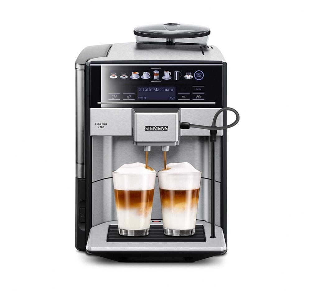Siemens automatický kávovar TE657313RW - zánovní
