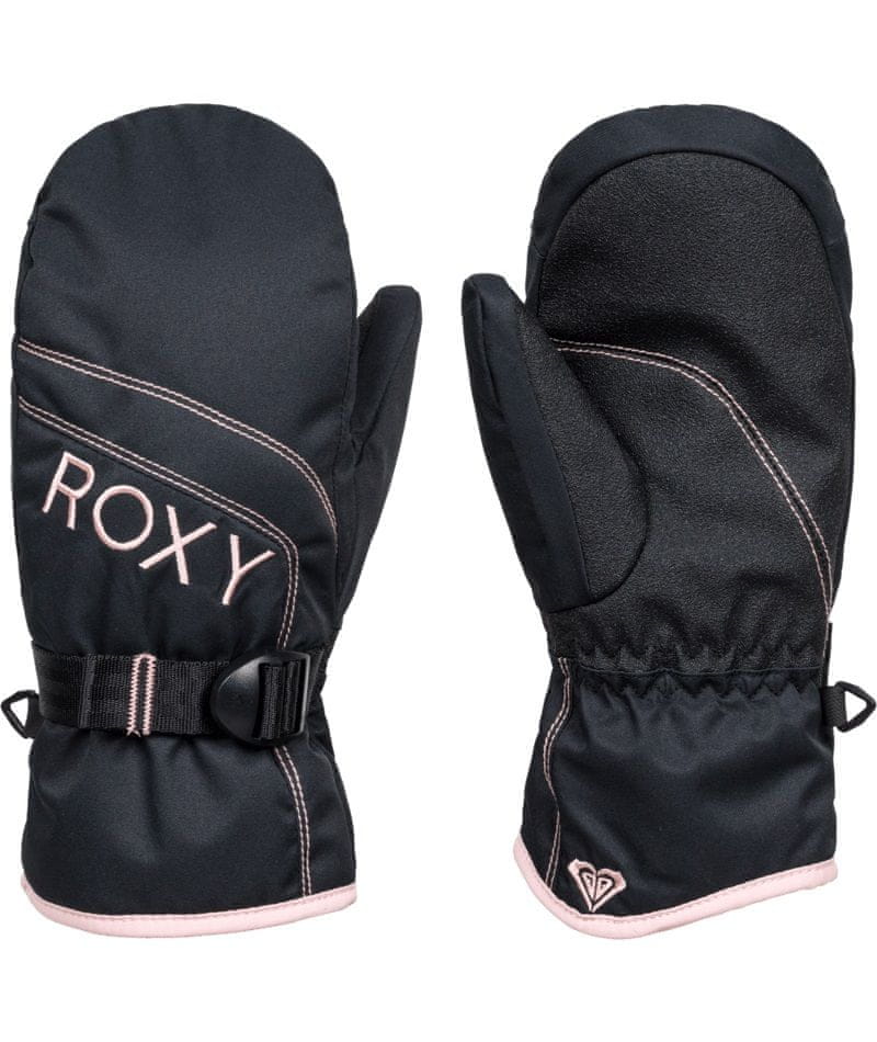 Roxy dívčí zimní rukavice Jetty G So Mit G Mttn Kvj0 L černá