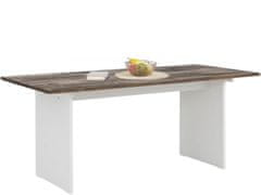 Danish Style Jídelní stůl Morgen, 180 cm, hnědá