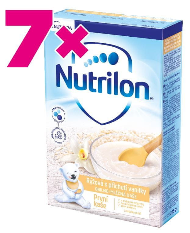 Nutrilon Pronutra První kaše rýžová s příchutí vanilky 225g, 4+