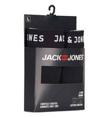 Jack&Jones 2 PACK - pánské boxerky JACJON 12138235 Black (Velikost L)