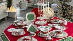 Brandani Vánoční šelký šálek na čaj, cappuccino 450ml Tempo di Festa BRANDANI