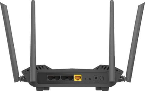 Router D-Link AX1500 (DIR-X1560) 802.11ax Wi-Fi 2,4 GHz 5 GHz RJ45 LAN WAN Firewall MU-MIMO Google Assistant Amazon Alexa