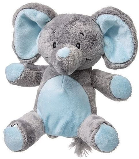 My Teddy Můj první slon plyšák - modrý