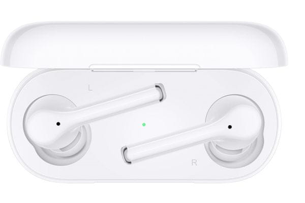 moderní sluchátka huawei freebuds 3i krásná výkonná 10mm měniče skvělý zvuk s plnými basy ipx4 ochrana vůči vodě nabíjecí pouzdro výdrž 3,5 h nabití pro dalších 14,5 h provozu lehká skladná handsfree anc technologie Bluetooth připojení bezkabelová