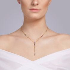 Preciosa Třpytivý náhrdelník s křišťálem Gonia 7385Y42