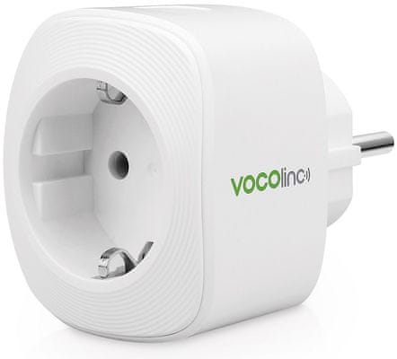 Chytrá zásuvka Vocolinc Smart Adapter VP3, Wi-Fi, monitorování spotřeby elektřiny, časovač, časový spínač elektřiny