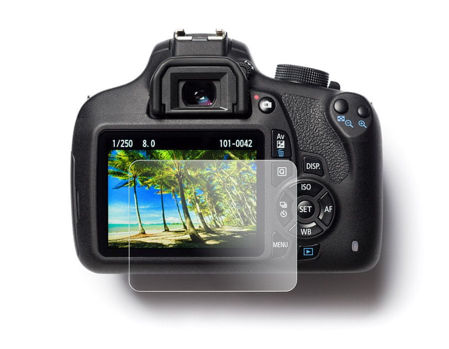 Easycover ochranné sklo na displej pro Canon EOS 100D/200D/250D/M50 (GSPC100D) - zánovní