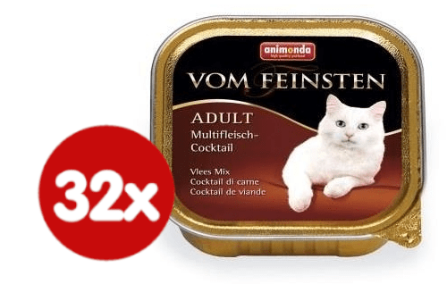 Animonda paštika ADULT multimasový koktejl pro kočky 32x100 g