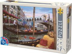 D-Toys  Puzzle Benátky, Itálie 500 dílků