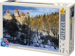 D-Toys  Puzzle Bran v zimě, Rumunsko 500 dílků