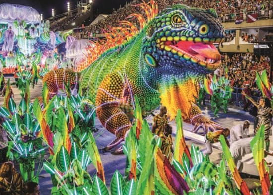 Jumbo  Puzzle Karneval v Riu 1000 dílků