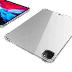 MG Slim Case Ultra Thin silikonový kryt na iPad Pro 12.9'' 2018 / 2019 / 2020, průsvitný